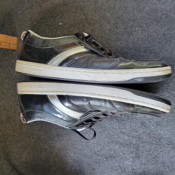 Mens Creative Recreation patent Blk/White Sneaker SZ 14 - Picture 4 of 10